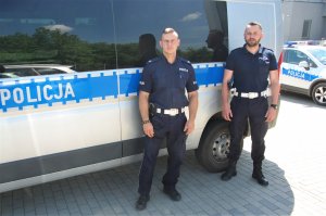 Policjanci Wydziału Ruchu Drogowego w Myśliborzu